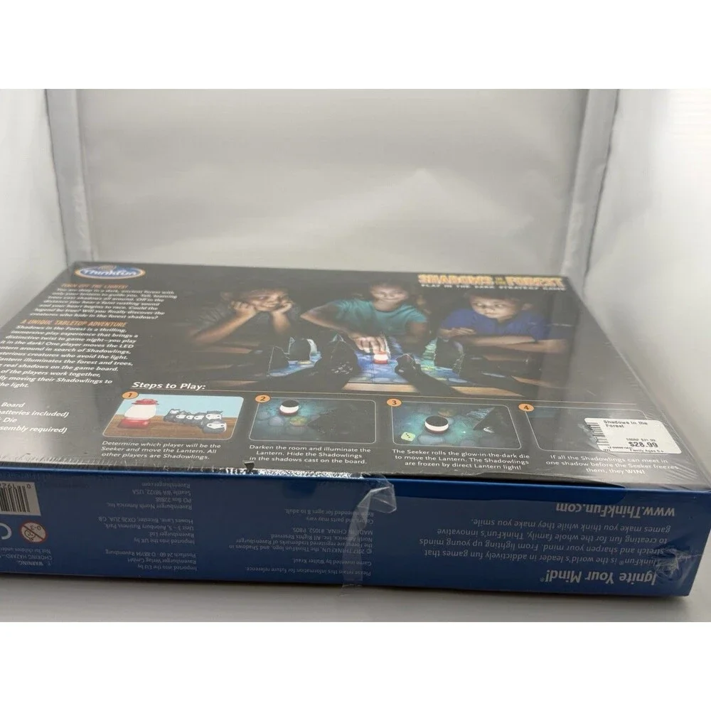 ThinkFun 1052-T Shadows in The Forest Play in The Dark Strategy Game